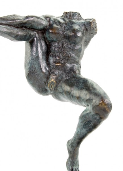 Moderne Bronzestatue - Iris, die Götterbotin (1891) - Auguste Rodin