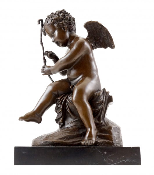 Bronzefigur - Amor / Gott der Liebe - sign. Charles Louchet
