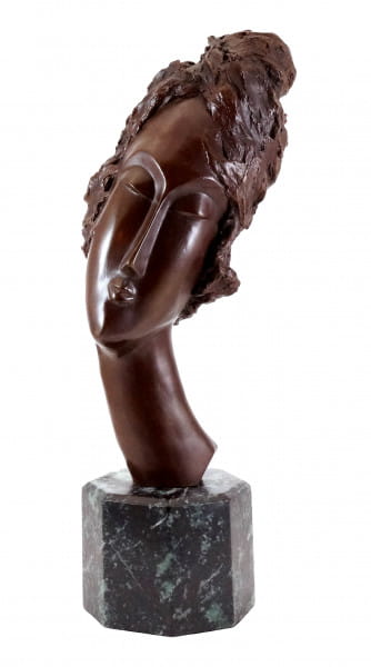 Bronzekopf - Woman's Head - Frauenkopf - Amedeo Modigliani