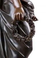 Griechische Statue - Hygieia - Göttin der Gesundheit - limitiert