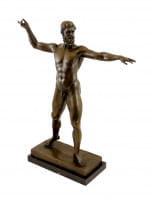 Mythologie Bronzeskulptur - Zeus - signiert B. Thorvaldsen
