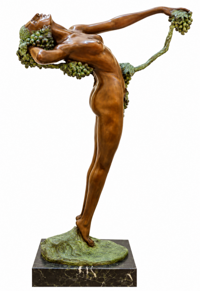 The Vine - Harriet Frishmuth - bronze skulptur 