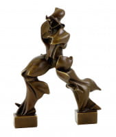 Einzigartige Formen der Kontinuität im Raum - Umberto Boccioni Bronze