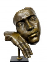 Der Schlafende - Moderne Kunst - Hommage an S. Dali signiert