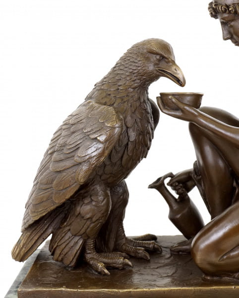 Ganymed - den Adler des Zeus tränkend - B. Thorvaldsen