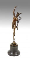 Hermes Bronze Figur- Giambologna- Griechische Legende