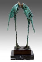 Abstrakte Vogel Skulptur - Maskarade - Tierfigur - Martin Klein