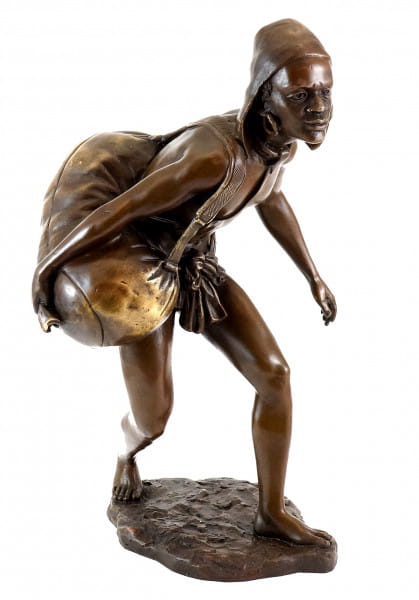Wiener Bronze - Fight for Freedom - Afrikanischer Sklave