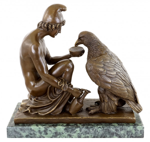 Ganymed - den Adler des Zeus tränkend - B. Thorvaldsen