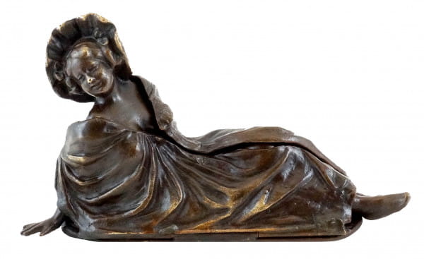 Wiener Bronze - Aufklappbare Erotik-Figur - Bergmann-Stempel