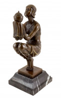 Oblivion (ca. 1920) - Georges Duvernet - Art Déco Bronzefigur