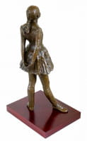 Edgar Degas - Vierzehnjährige Tänzerin - Bronze auf Holzsockel