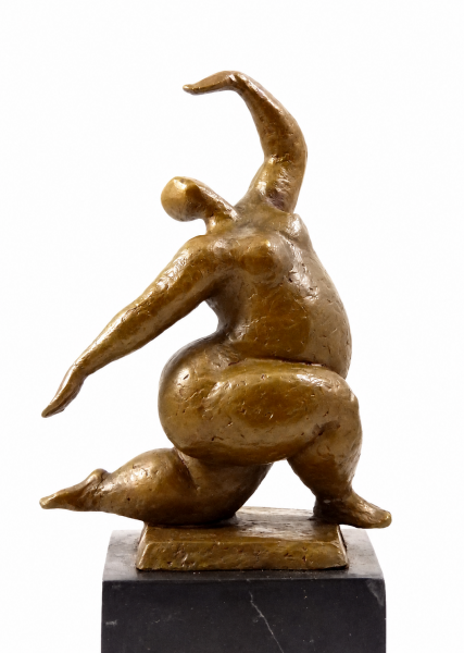 Akt Figur - Deko Figuren - Sexy Figur in Bronze - Milo