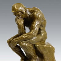 Große Bronze Skulptur - Der Denker - von Auguste Rodin