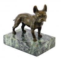 Wiener Bronze - Tierfigur - Bulldogge / Bully - Bergmann