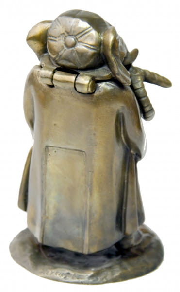 Wiener Bronze, Streichholzständer - Elefant im Frack, Stevens F.