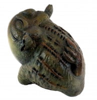 Lustige chinesische Bronze Kröte - signiert von Milo