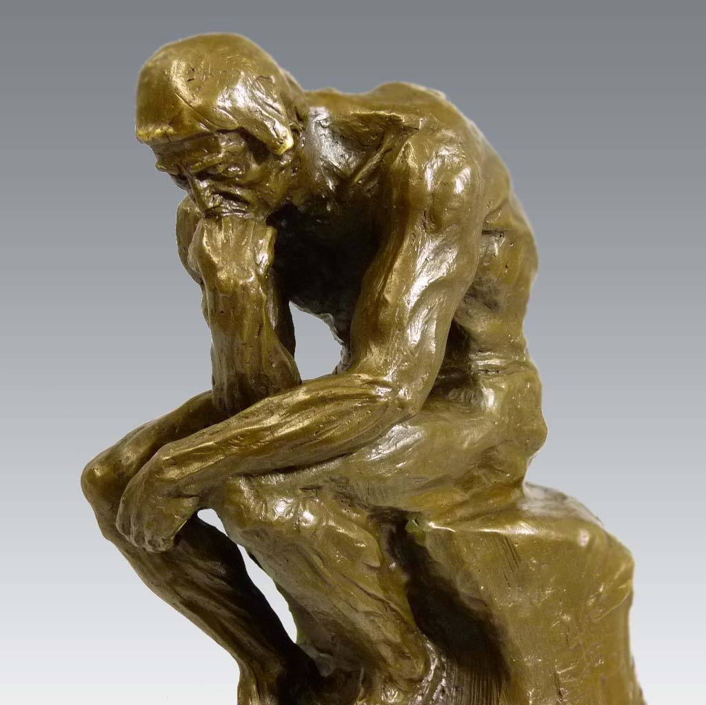Bronzeskulptur nach Umberto Boccioni Bronze Figur Skulptur Statue Replika 