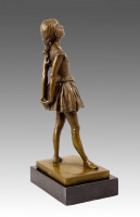 Bronzefigur - Vierzehnjährige Tänzerin - signiert Edgar Degas
