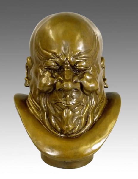 Franz Xaver Messerschmidt - Ein Erzbösewicht - Bronzebüste