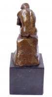 Moderne Kunst Bronze - Der Denker signiert Auguste Rodin