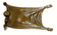 Wiener Bronze Faun - Teufel - Satyr - Schale - signiert Milo