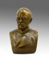 Otto von Bismarck - Bronze-Büste signiert 