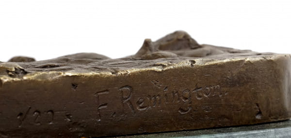 The Bronco Buster - Bronzefigur - Frederic Remington