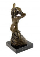Akt Bronzefigur - Baigneuse - 1880 signiert Auguste Rodin