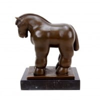 Fernando Botero - Das Pferd - Horse 06 - Berlin 2007 - Moderne Bronze
