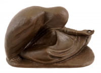 Russische Bettlerin I von 1907 - Ernst Barlach - Bronzeskulptur