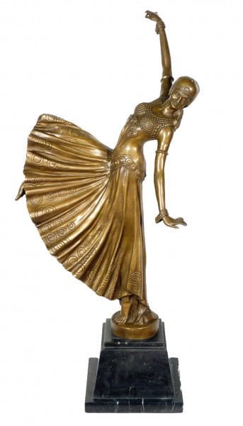 Art Deco Statue - Revuetänzerin - Chiparus