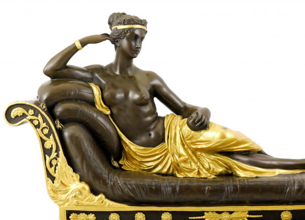 Bronzefigur - Pauline Bonaparte als Venus - Antonio Canova