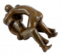 Kubistische Skulptur - Lovers (1913-1914) - Otto Gutfreund