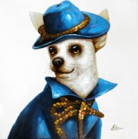 Gentlemans Dog – Hundebild – Martin Klein – Hunde Gemälde
