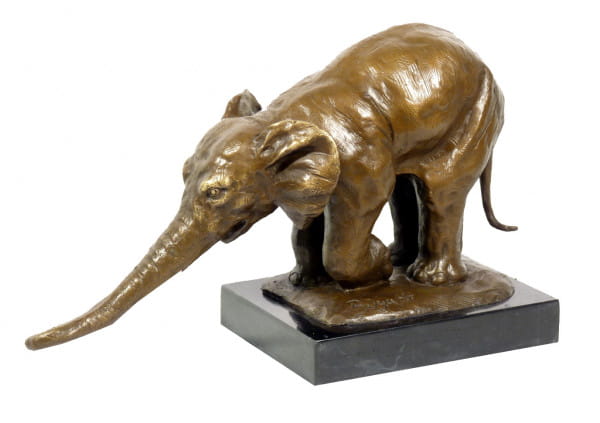 Bronze Tierskulptur - Indischer Elefant - Rembrandt Bugatti