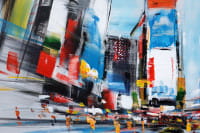 Ölbild - Modern Visions - Times Square in New York - M. Klein