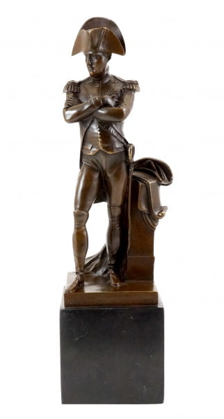 Historische Bronzefigur - Napoléon Bonaparte - sign. Milo