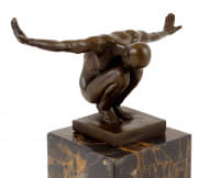 Bronzefigur - Mister Universum - signiert - Milo
