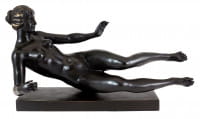 Aristide Maillol: L'air (Air) 1939 - Bronzeskulptur