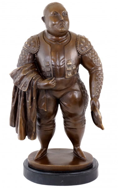 Moderne Kunst Bronzefigur - Botero Torero - Stierkämpfer