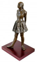 Edgar Degas - Vierzehnjährige Tänzerin - Bronze auf Holzsockel