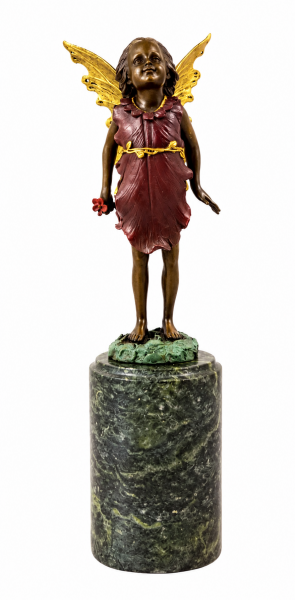 Elfen Deko - Elfen Bronze - Bronze Statue von Milo