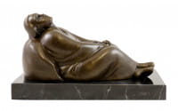 Moderne Bronzefigur - Träumendes Weib - Ernst Barlach