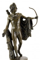Antike Skulptur aus Bronze - Apollo von Belvedere - Leochares