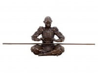 Sun Wukong Figur - König der Affen - Krieger Skulptur aus Bronze