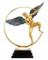 Guardian Angel - limitierte Engel Skulptur aus Bronze - Martin Klein