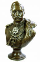 Kaiser Wilhelm der 2. -Bronze Büste Deutsches Kaiserreich, sign.
